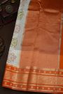 Fancy Kora Navy Blue Saree