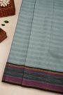 Kancheepuram Silk Ice Blue Saree