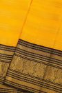 Kancheepuram Silk Yellow Saree