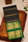 Kancheepuram Silk Black Saree