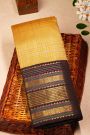 Kancheepuram Silk Mustard Saree