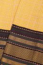 Kancheepuram Silk Mustard Saree