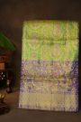 Kancheepuram Silk Parrot Green Saree