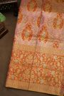 Kancheepuram Silk Baby Pink Saree