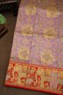 Kancheepuram Silk Lavender Saree