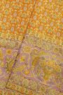 Kancheepuram Silk Orange Saree