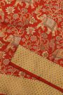 Kancheepuram Silk Red Saree