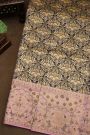 Kancheepuram Silk Navy Blue Saree