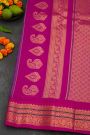 Gadwal Silk Blue Saree