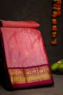 Gadwal Silk Pink Saree