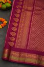 Gadwal Silk Pink Saree