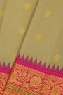 Gadwal Silk Beige Saree