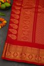 Gadwal Silk Black Saree