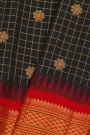 Gadwal Silk Black Saree
