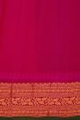 Gadwal Silk Peacock Blue Saree