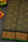 Gadwal Silk Grey Saree