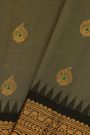 Gadwal Silk Grey Saree