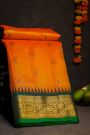 Gadwal Silk Orange Saree