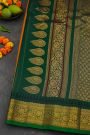 Gadwal Silk Orange Saree