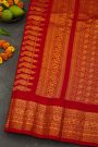 Gadwal Silk Cream Saree