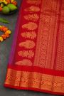 Gadwal Silk Blue Saree