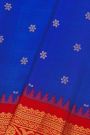 Gadwal Silk Blue Saree
