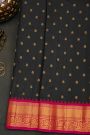 Gadwal Silk Black Saree