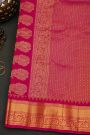 Gadwal Silk Black Saree