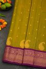 Gadwal Silk Light Green Saree