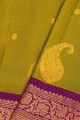 Gadwal Silk Light Green Saree