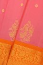 Gadwal Silk Pink Saree