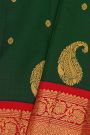 Gadwal Silk Green Saree