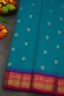 Gadwal Silk Blue Saree