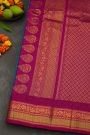 Gadwal Silk Blue Saree