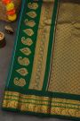 Gadwal Silk Sea Blue Saree