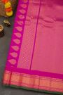 Gadwal Silk Sea Blue Saree