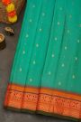 Gadwal Silk Sea Green Saree