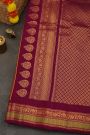 Gadwal Silk Mustard Saree