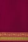 Gadwal Silk Mustard Saree