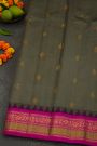 Gadwal Silk Grey Saree