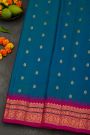 Gadwal Silk Blue Saree