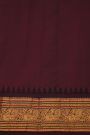 Gadwal Silk Yellow Saree
