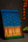 Gadwal Silk Blue Saree