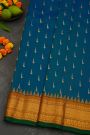 Gadwal Silk Blue Saree