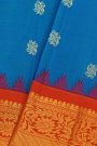 Gadwal Silk Blue Saree