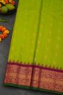 Gadwal Silk Green Saree