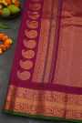 Gadwal Silk Green Saree