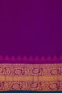 Gadwal Silk Mustard Yellow Saree