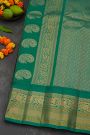Gadwal Silk Dark Purple Saree