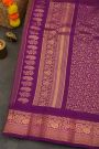 Gadwal Silk Parrot Green Saree